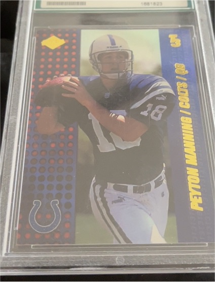 2000 Collector's Edge T3 Preview #PM Peyton Manning — front