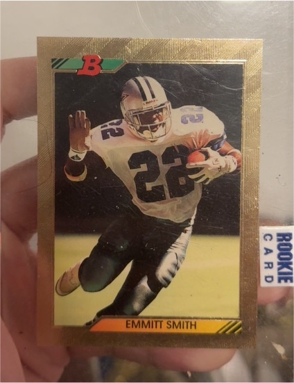 1992 Bowman #180 Emmitt Smith — front