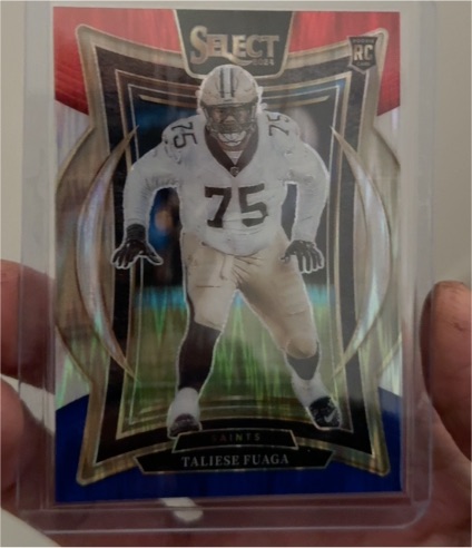 2024 Panini Select #75 Taliese Fuaga — front