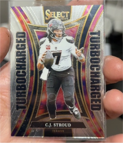 2024 Panini Select #10 C.J. Stroud Turbocharged — front