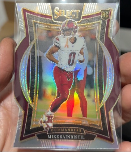 2024 Panini Select #76 Mike Sainristil — front