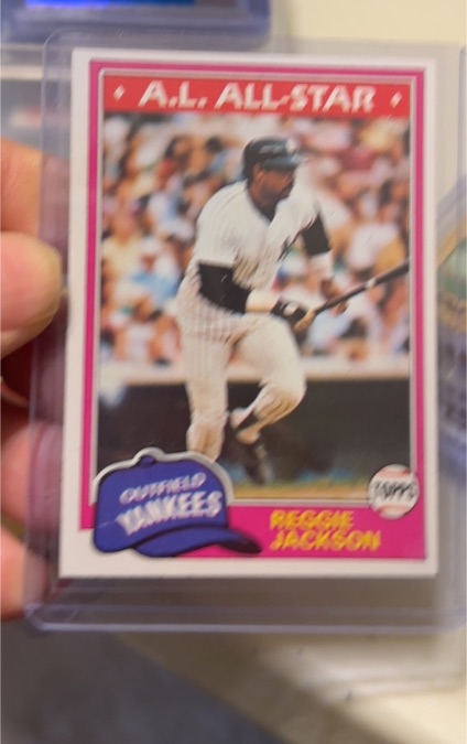 1981 Topps #400 Reggie Jackson — front