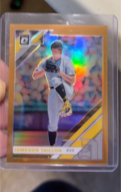 2019 Donruss Optic #188 Jameson Taillon — front