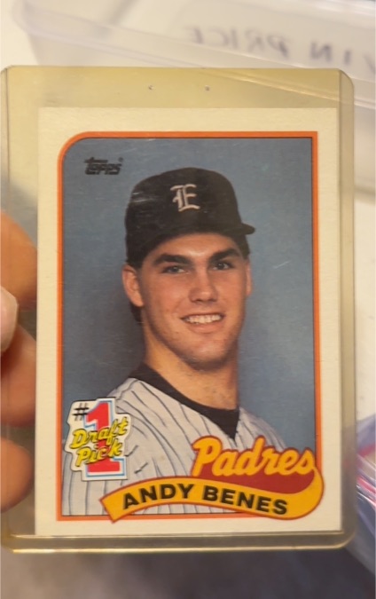 1989 Topps #437 Andy Benes — front