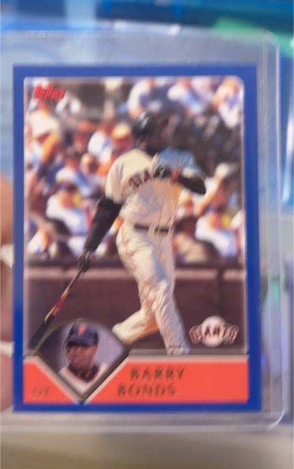 2003 Topps #396 Barry Bonds — front