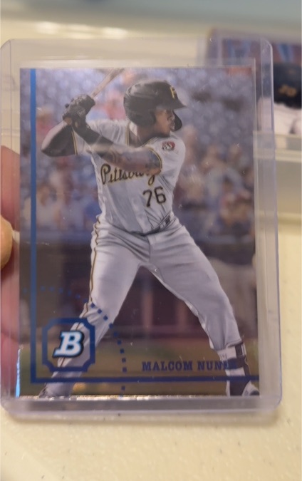 2022 Bowman Heritage Chrome #BHPC-1 Malcom Nunez — front