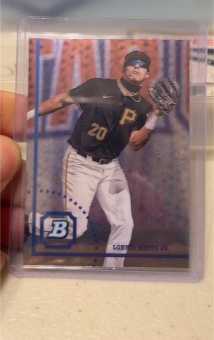 2022 Bowman Heritage Chrome #BHPC-20 Lonnie White Jr. — front