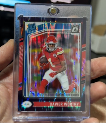 2024 Panini Donruss Optic #300 Xavier Worthy — front