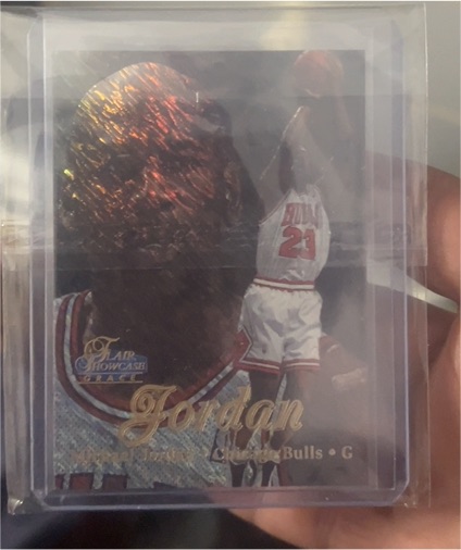 1996-97 Fleer Flair Showcase #23 Michael Jordan — front