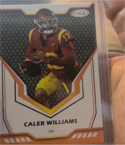 2024 Sage Hit #13 Caleb Williams — front