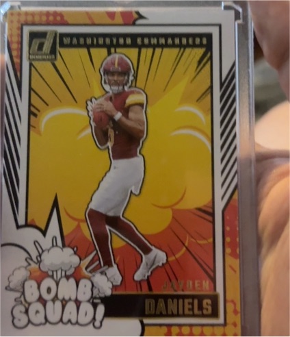 2024 Panini Donruss Bomb Squad #29 Jayden Daniels — front