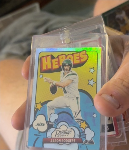 2024 Panini Prestige - Heroes #7 Aaron Rodgers — front