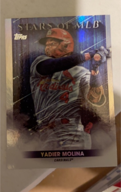 2022 Topps Stars of MLB #SMLB-19 Yadier Molina — front