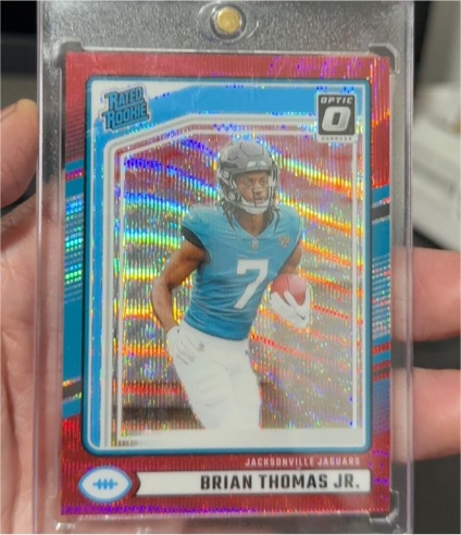 2024 Panini Donruss Optic #313 Brian Thomas Jr. — front