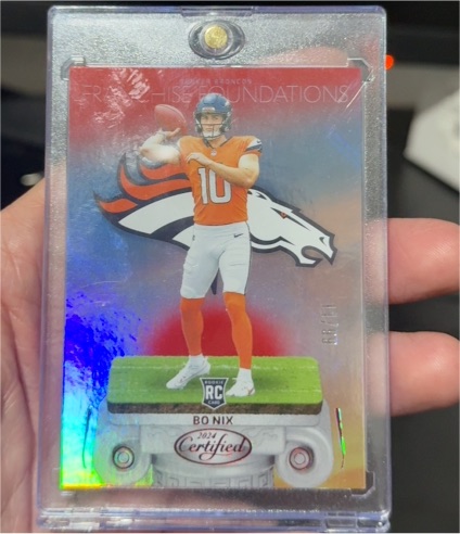 2024 Panini Certified Franchise Foundations #8 Bo Nix — front