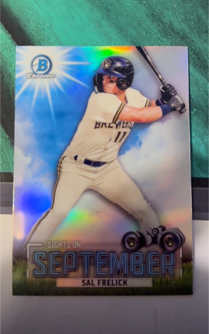 2023 Bowman Chrome #SOS-12 Sal Frelick — front