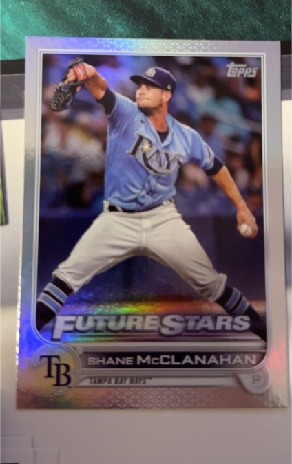 2022 Topps Series 1 #244 Shane McClanahan Future Stars — front