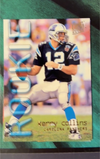 1995 Fleer Ultra #420 Kerry Collins Rookie — front