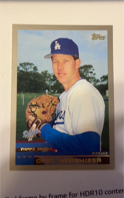 2000 Topps #268 Orel Hershiser — front