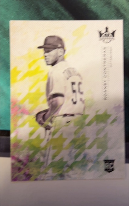 2022 Panini Diamond Kings #165 Roansy Contreras Rookie Pittsburgh Pirates — front