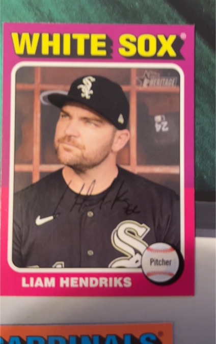 2024 Topps Heritage #351 Liam Hendriks — front