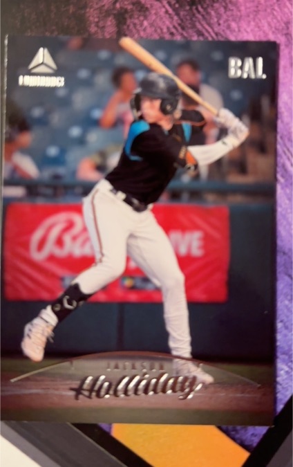 2023 Panini Chronicles Luminance #35 Jackson Holliday — front