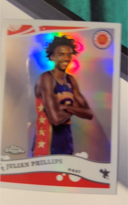 2022 Topps Chrome McDonald's All American #2K6-13 Julian Phillips — front