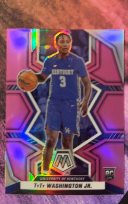 2022 Panini Mosaic #169 TyTy Washington Jr. — front