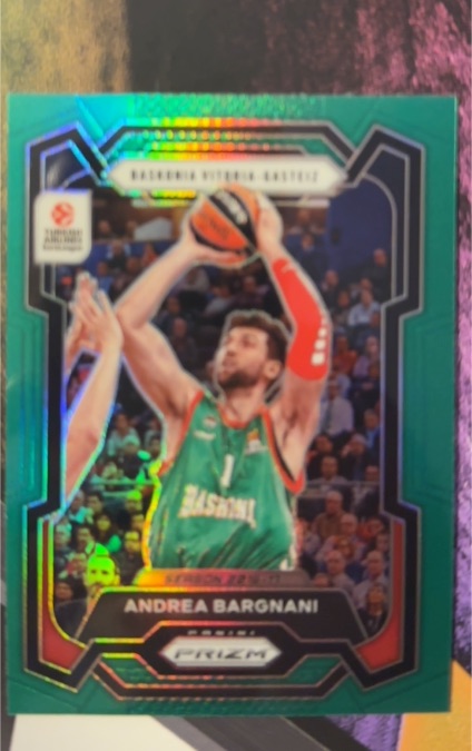 2023 Panini Prizm Turkish Airlines EuroLeague #63 Andrea Bargnani — front