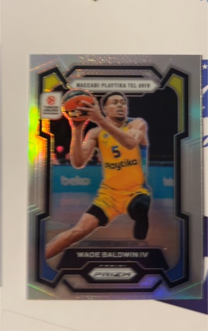 2023-24 Panini Prizm Euroleague #3 Wade Baldwin IV — front