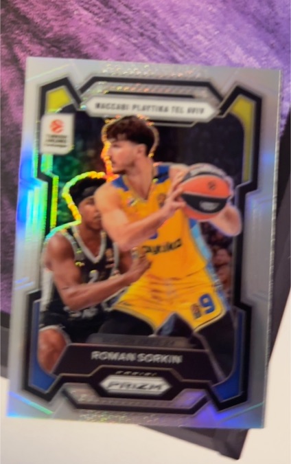2023-24 Panini Prizm Euroleague #9 Roman Sorkin — front