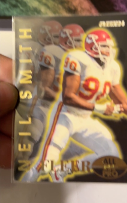 1994 Fleer #18 Neil Smith Fleer All-Pros — front