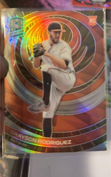 2023 Panini Chronicles Spectra #80 Grayson Rodriguez — front