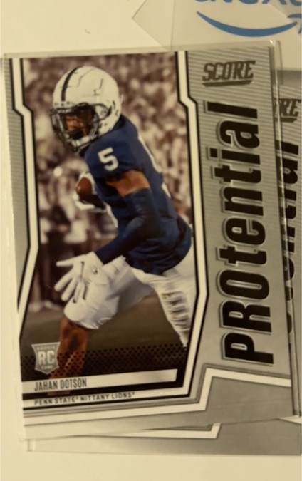 2022 Panini Score PROtential #P-JD Jahan Dotson — front