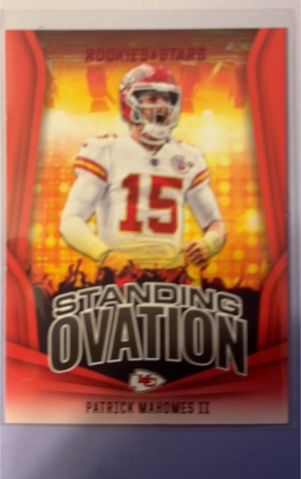 2023 Panini Rookies & Stars Standing Ovation Longevity #SO-18 Patrick Mahomes II — front