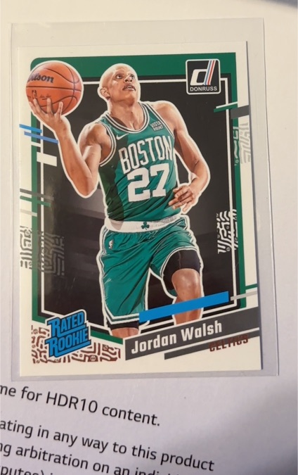 2023-24 Donruss #229 Jordan Walsh — front