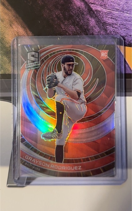 2023 Panini Chronicles Spectra #80 Grayson Rodriguez — front