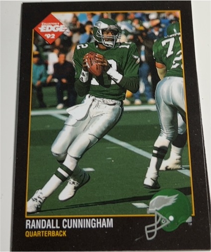 1992 Collector's Edge #128 Randall Cunningham — front