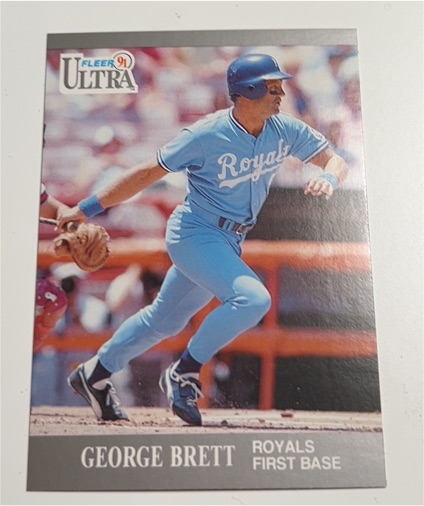 1991 Fleer Ultra #144 George Brett — front