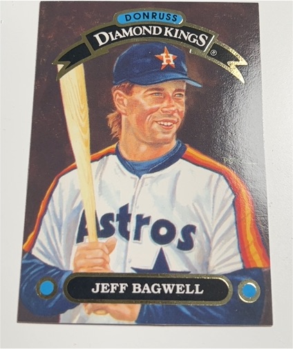 1992 Donruss Diamond Kings #DK-11 Jeff Bagwell — front