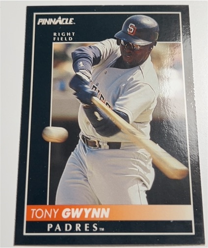 1992 Pinnacle #400 Tony Gwynn — front