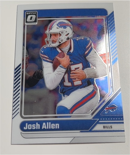 2024 Donruss Optic #19 Josh Allen — front