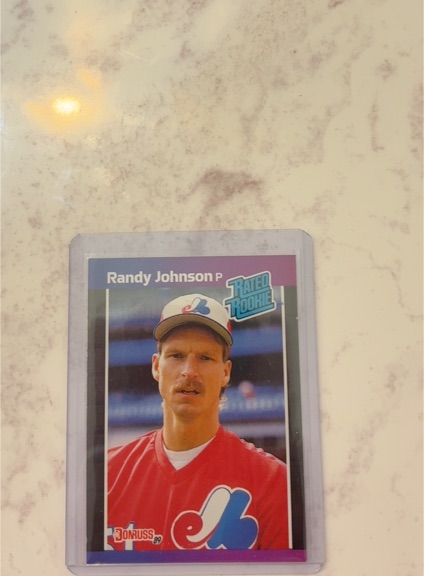 1989 Donruss #42 Randy Johnson Rated Rookie — front