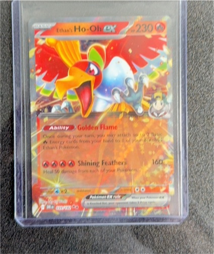2025 Pokémon TCG SV10: Destined Rivals #039/182 Ethan's Ho-Oh ex — front