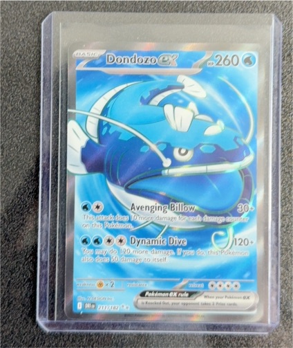 2025 Pokémon SV10: Destined Rivals #211 Dondozo ex — front