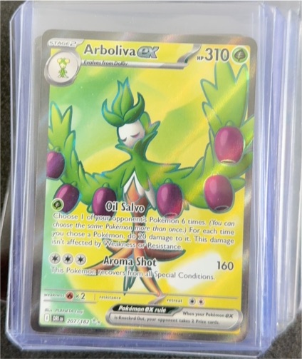 2023 Pokémon Scarlet & Violet Destined Rivals #207 Arboliva EX — front