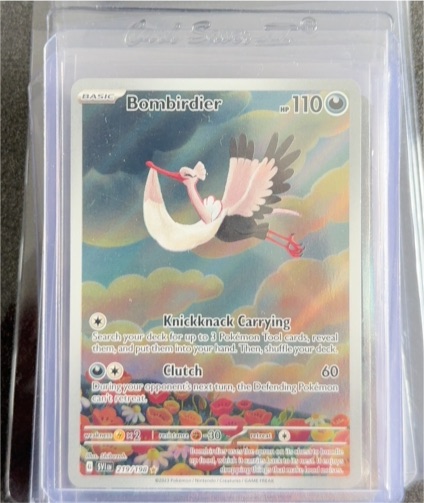 2023 Pokémon Scarlet & Violet #219 Bombirdier Illustration Rare — front