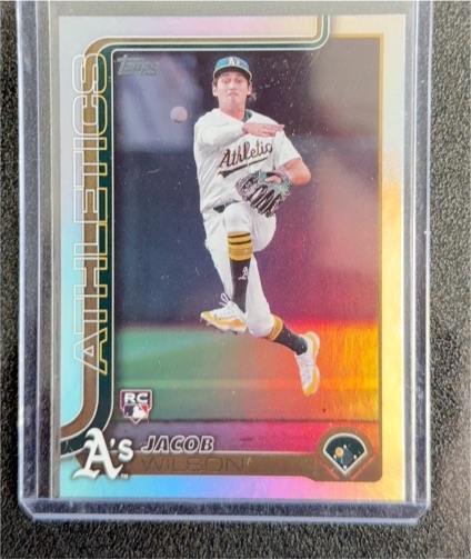 2025 Topps Series One #314 Jacob Wilson — front