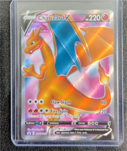 2020 Pokémon Champions Path #SWSH050 Charizard V — front