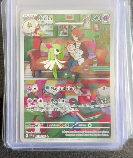 2023 Pokémon Scarlet & Violet #212 Kirlia Illustration Rare — front